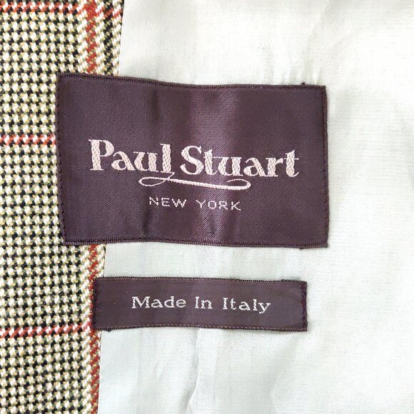 Rare Vintage Paul Stuart Houndstooth Derby Blazer – EU40/US10 (Derby Sty… - Picture 6 of 7